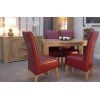 Homestyle Trend Oak Room Furniture Small Dining Table And Chairs Set